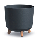 Prosperplast Gracia Tubus Eco Wood Planter 29.8x29.8x28.5cm - Anthracite